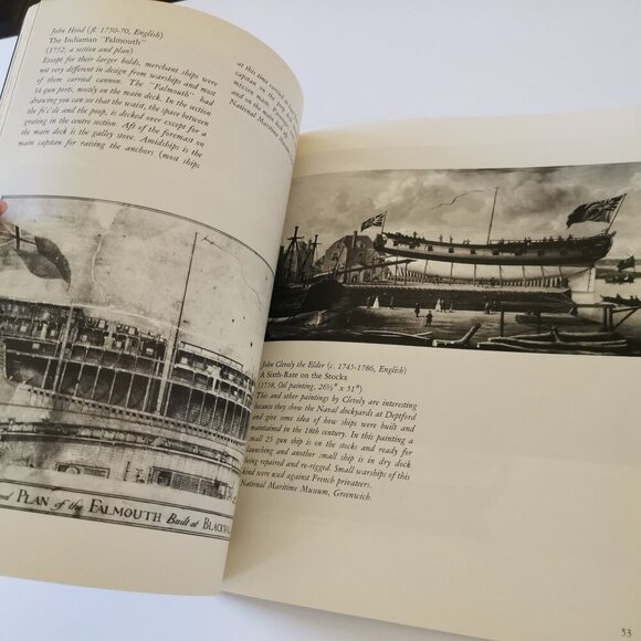 1960s Themes in Art: Sailing Ships Book Vintage Artwork Paintings George Wallace - Picture 9 of 10